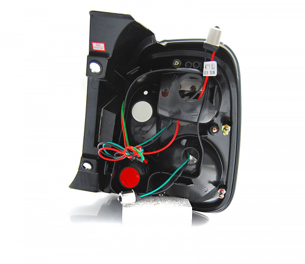 LED Upgrade Design Rückleuchten für Fiat 500 07-15 schwarz/rauch